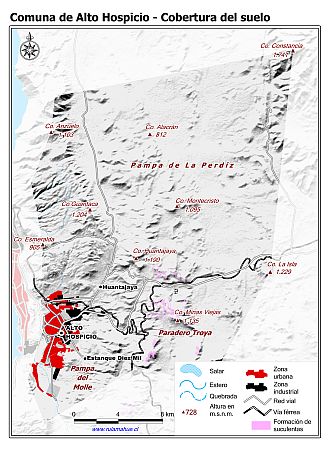Mapa de la cobertura del suelo