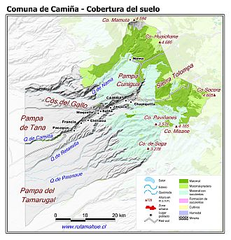 Mapa de la cobertura del suelo