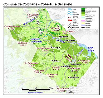 Mapa de la cobertura del suelo