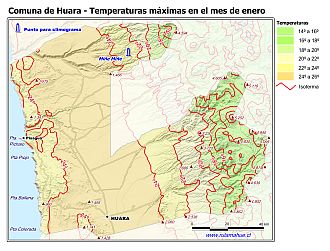 Mapa de isotermas