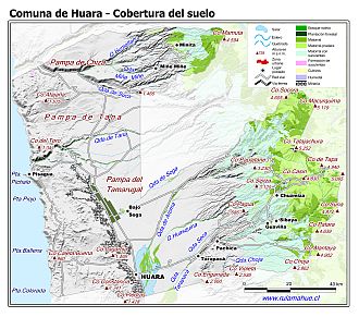 Mapa de la cobertura del suelo