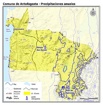 Mapa de isoyetas