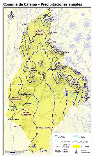 Mapa de isoyetas