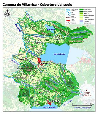 Mapa de la cobertura de los suelos