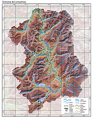Mapa pequeño de la comuna de Lonquimay en formato PDF